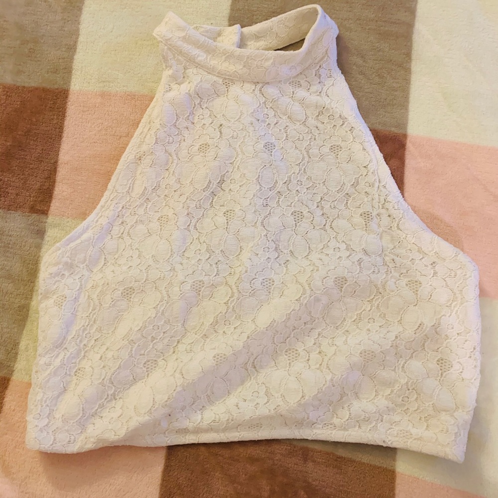 Forever 21 lace halter